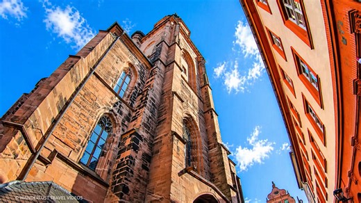 Khám phá vẻ quyến rũ cổ kính của phố cổ Heidelberg, Đức (4K)