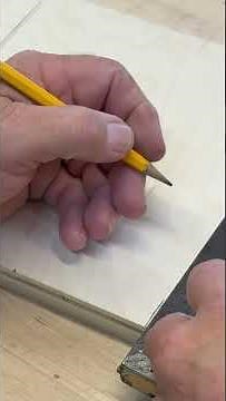 How Do You Check Your Square for Square? #shorts #carpentry #woodworking #wood #construction