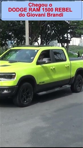 Chegou o DODGE RAM 1500 REBEL do Giovani Brandi #gugatv