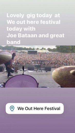 Joe Bataan gigs at the weekend #vater #vaterdrumsticks #thejazzcafe #weoutherefestival #joebataan | Michael William Connolly