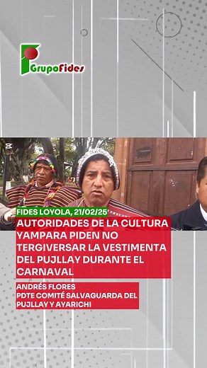 #radiofidesbolivia #noticias #noticiasbolivia #loyolafidessucre #pujllay #traje #carnaval