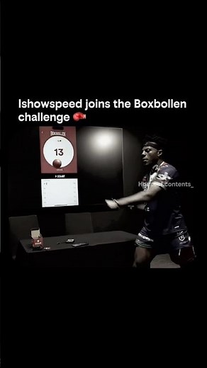 Ishowspeed did the Boxbollen challenge ​⁠‪@boxbollen‬