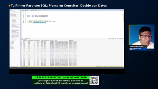 Tu Primer Paso con SQL: Piensa en Consultas, Decide con Datos | Smart Data