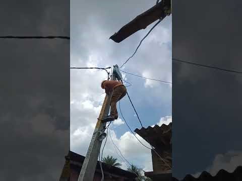 Drawl of domestic service connection