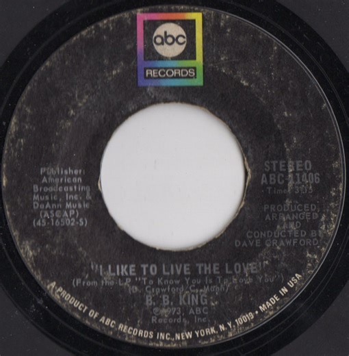 B.B. King - I Like To Live The Love / Love