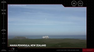 Rocket captured mid-air after launch and re-entry