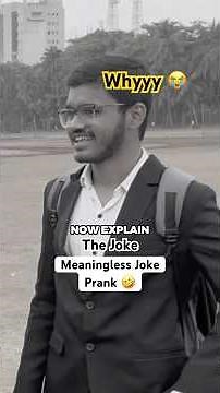 Meaningless Joke Prank 🤣Epic!!