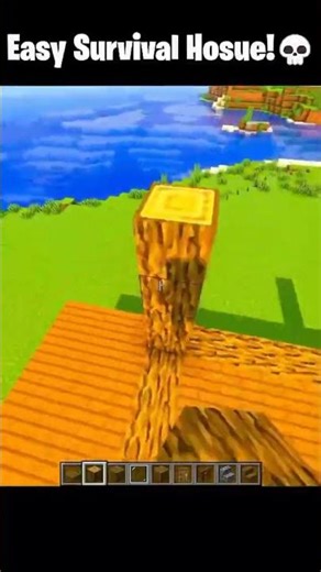 EASY SURVIVAL HOUSE IN MINECRAFT