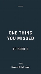 I'm a lifelong Southern Baptist, and this week I participated in the annual meeting of the Southern Baptist Convention. Next week, I'll be speaking at the convening of the Anglican Church in North America. People often think that denominations are irrelevant or that they only affect those who belong to them. In this episode, I explain why denominations matter to all Christians and why you should pray for them. | Russell Moore