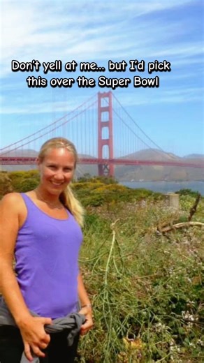 Vacations by Chrissy - ✈️ All Things Travel on Instagram: "POV: Everyone is heading to the Bay Area for the Super Bowl… Meanwhile I’m over here thinking about the REAL reason to go to San Francisco 👀✈️ One game lasts a few hours… but this city? Endless memories. • Biking across the Golden Gate Bridge • Getting lost in Chinatown (and finding incredible food along the way) • Exploring Japantown • Wandering Golden Gate Park & the Botanical Gardens • Eating everything at Fisherman’s Wharf • Survivi