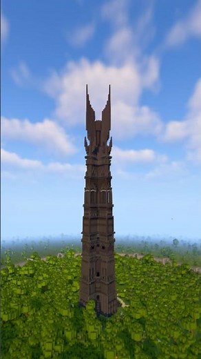 Epic Isengard Minecraft Timelapse: LOTR Build.