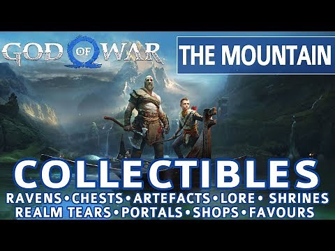 God of War - The Mountain All Collectible Locations (Ravens, Chests, Artefacts, Shrines) - 100%