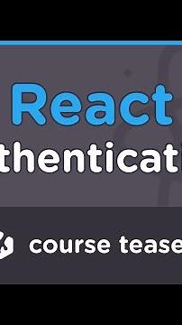 New JavaScript Course: React Authentication on Treehouse!
