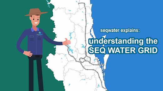 In South East Queensland, we have a unique piece of climate-reslient water infrastructure called the SEQ Water Grid, which allows us to move treated drinking water around the region... To learn how it works, check out this short two-minute video: | Seqwater