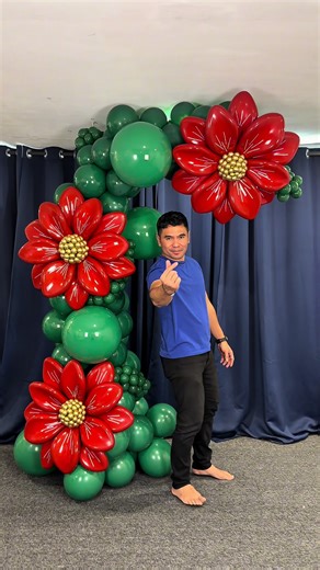 3D Floral Balloon Art Masterpiece by Abang Belon