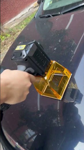 SFX 50W Portable Handheld Laser Marking Machine丨SFX 50W Fiber Laser Engraver #sfxlaser