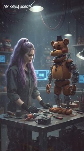 Making robot fnaf freedy #shorts