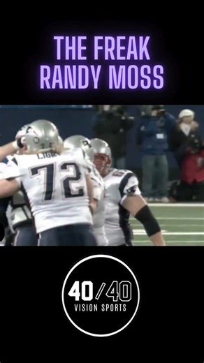 148K views · 2.6K reactions | Randy Moss didn’t just play the position — he changed it. | The 40/40 Vision Podcast | Facebook