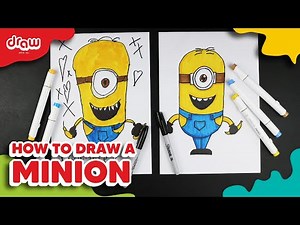 How to Draw Stuart the Minion