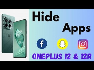 How to Hide Apps on OnePlus 12 and OnePlus 12R | Open Hidden Apps