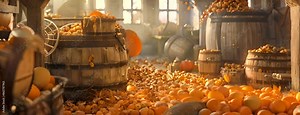 Apple cider pressing at a cider mill, fresh cider and seasonal tradition, 4K hyperrealistic photo. 4K Video