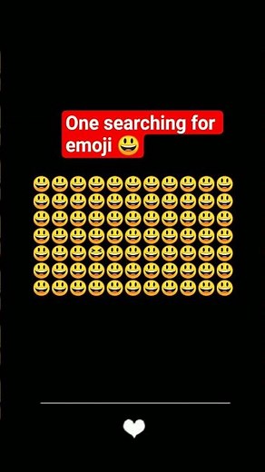 search for emoji 😃 and comment