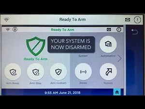 How to Disarm the ADT Command System Help Video