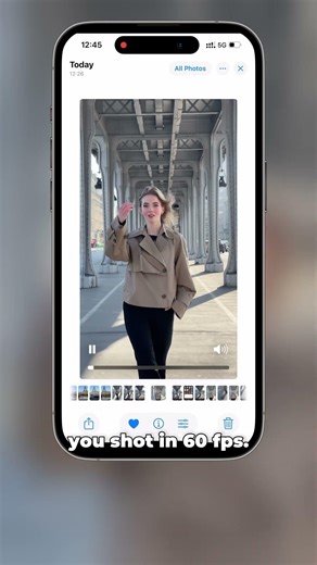 Hidden iPhone Slo Mo Trick! #iphonephotography