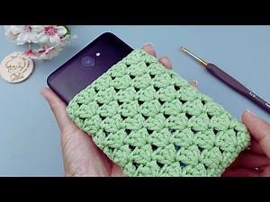 Incredible Easy! Crochet Phone Case Step by Step | Crochet Gift Ideas | ViVi Berry DIY
