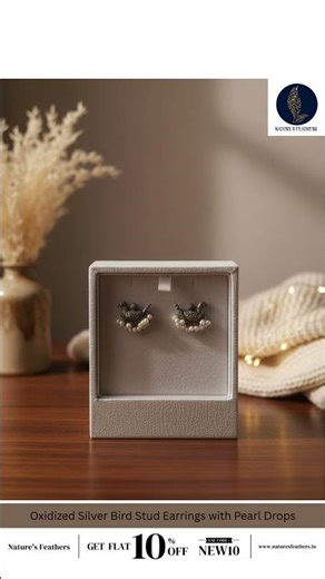 🌸 Pastel-Stone & Oxidized Jhumka Earrings | Traditional Jewelry