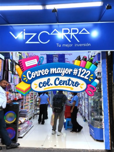 ✏️📚 ¿Necesitas papelería? ¡En Vizcarra la encuentras todo el año! 👀✨ En nuestra sucursal de Correo Mayor 122, Colonia Centro, tenemos diferentes artículos de papelería para que encuentres eso que necesitas: cuadernos, libretas, plumas, lápices, colores, marcadores, termos y mucho más. 📝🖍️🥤 ✨ Ya sea para la escuela, la oficina o simplemente para tener tus básicos a la mano, ¡date una vuelta y descubre todo lo que tenemos para ti! 📍 Correo Mayor 122, Colonia Centro, CDMX 🌐 Visita grupovizca