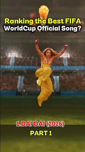 Ranking the Greatest FIFA World Cup Official Songs of All Time 🌎⚽🔥