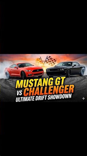 Mustang GT vs Dodge Challenger – Ultimate Drift Showdown! | Auto Vibe USA |