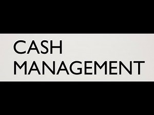 Cash Management: Preparation of Cash Budget