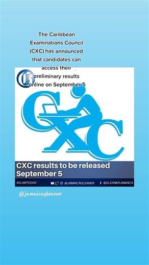 CXC Results Announcement for September 5