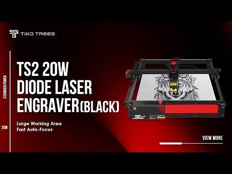 TwoTrees | TS2 20W Diode Laser Engraver (Black)