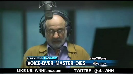 Voice-Over Artist Hal Douglas Dead