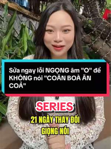 VIDEO 02: 21 ngày thay đổi giọng nói cùng Ngân #luyengiong #suangong #hanganvoicecoach #learnontiktok #xuhuong #fyp