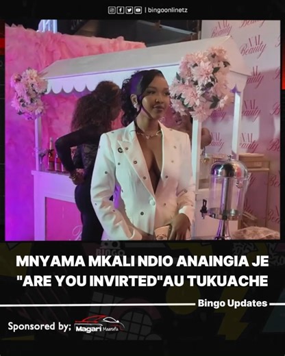 BINGO TV 'sio wepesi' on Instagram: "Mwenye jambo lake leo chui jike Au unaweza kumuita Mnyama mkali @officiall_nai ndio anaingia swali ni je Are you invirted kama anavyo kwambia mwenyewe. Full video & story ipo Youtube #BingoTvTz _ Sponsored by @magarimaarufu Wanauza na Kununua Magari Tz. #BingoMedia #bingoonlinetzv"