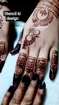 New mehndi design | Navi mehndi | Mehandi ki nai pattern #mehndi #newdesign #shorts