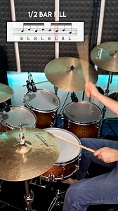 short beginner fill #drummer #drums #drumset #groove #beat #music #musician #skill #learn #funky #lesson #bulgarian #gretsch #vicfirth #istanbulmehmet #fill | drumdojo.ms