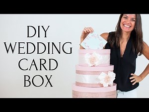 Wedding Cake Card Box | 3 Tier DIY Wedding Card Box Tutorial