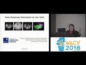 WACV18: Path Reducing Watershed for the GPU