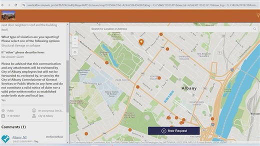 SeeClickFix returns to Albany with updated policy