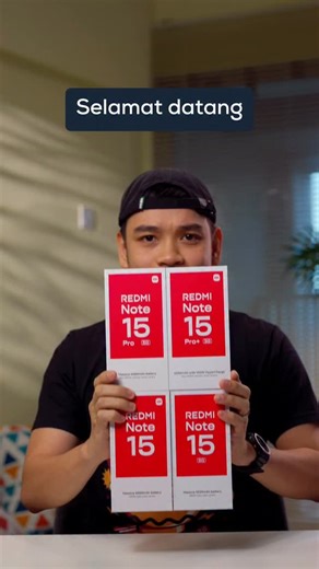 GadgetIn on Instagram: "Baru awal” langsung keluarin pasukan andalan REDMI NOTE 15 SERIES 💪🏻"