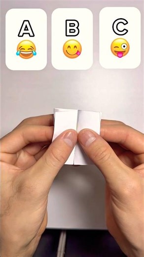 Watch as we create a fun and easy origami challenge! Which option will you choose: A, B, or C?