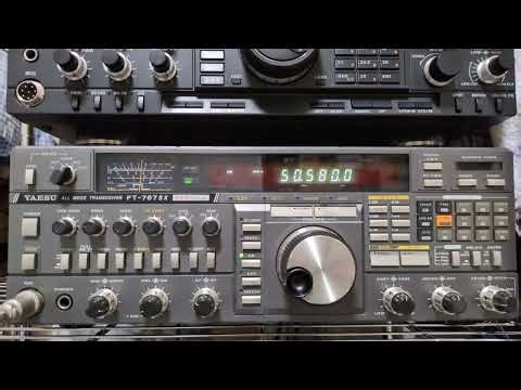 八重洲 FT-767で、6mAMを受信