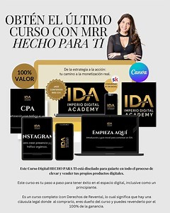 IDA - Imperio Digital Academy - Marketing Digital - Libertad Financiera - Etsy