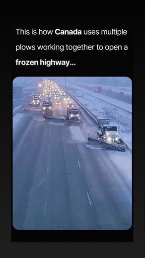 Smart Learning | 🚛❄️ The Conga Line — Canada’s winter choreography. When a blizzard hits, the highway doesn’t shut down. It gets a formation. Echelon... | Instagram