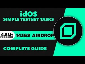 idOS Network Airdrop Complete Guide - idOS Testnet Airdrop Simple Guide